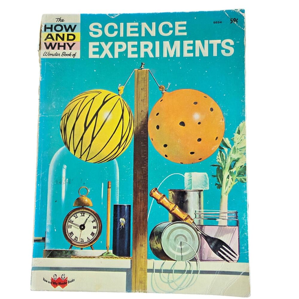 Vintage The How and Why Wonder Book of Science Experiments